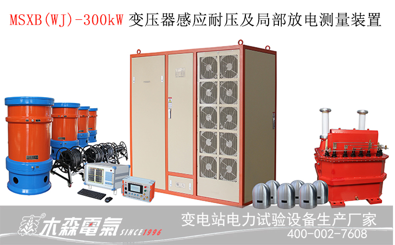 300kW主變感應局放中煤集團大屯發(fā)電廠220kV主變試驗